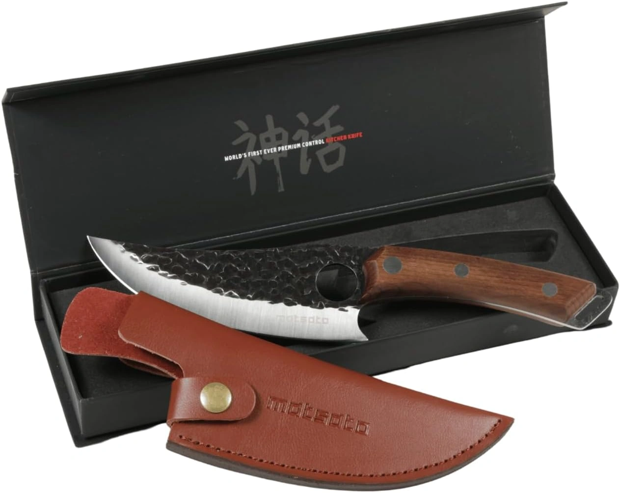 Matsato Knife — Hand-Forged Serbian Cleaver with Pakkawood Handle